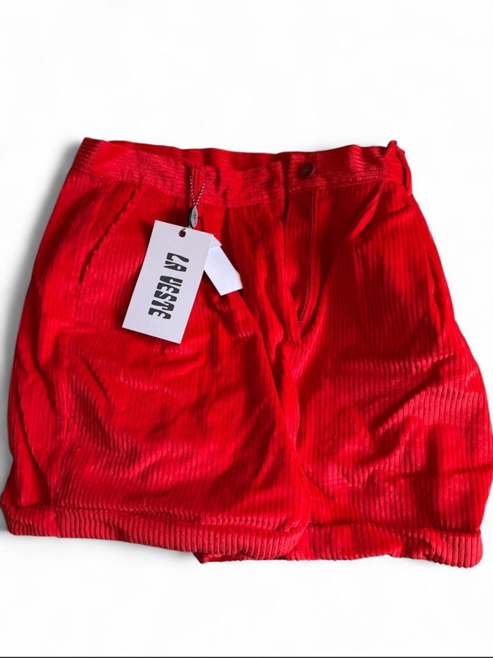 La veste Red Corduroy Women’s Shorts -